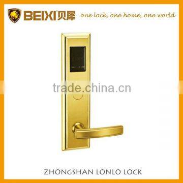 Fire proof door card management rfid electronic hotel door lock