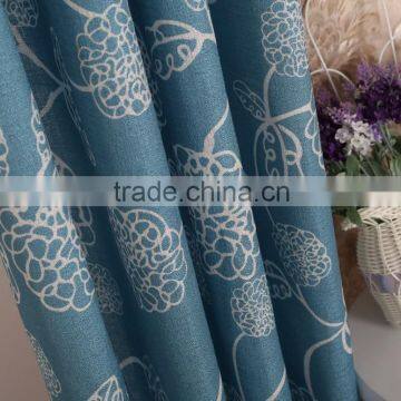 American new desgin curtain 100% Polyester New Design Printed Fabric Curtain Panel