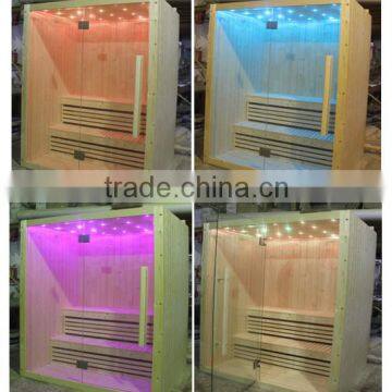 2015 China Factory dry steam combined sauna room/ far infrared sauna dome