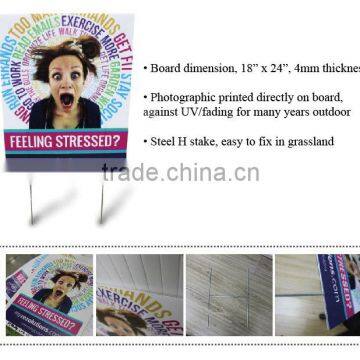 pp Corrugated Plastic Elegant Lawn Signs photo-4