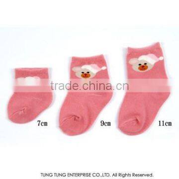 Taiwan Factory Cartoon Bear Infant Sock