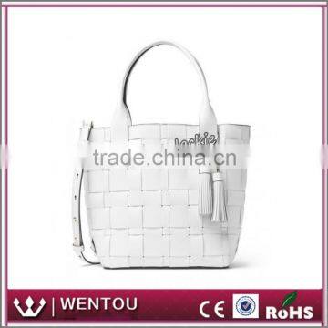 Wholesale Personalized Leather Woven Bag