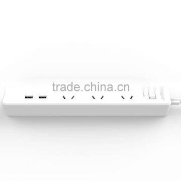 ORICO Home/Office Smart 4 Outlet Power Surge Protector USB Power Strip with USB extension cord for iPhone 6S