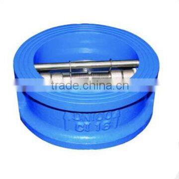 CF8 Material Wafer Type Ductile Iron Double Door Check Valve photo-5