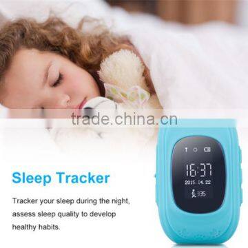 HQ Anti Lost GPS Tracker Watch For Kids SOS Emergency GSM Smart Mobile Phone App For IOS & Android Smartwatch Wristband Alarm