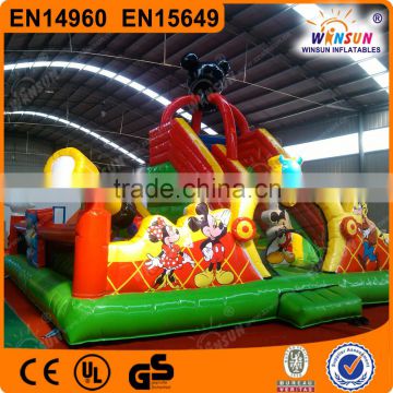 High quality giant new inflatable obstacle playground