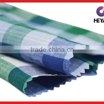 100 Linen Yarn Dyed Fabric Linen Checks