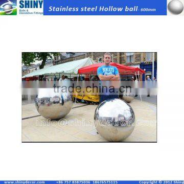 600mm Stainless steel hollow ball for decoration