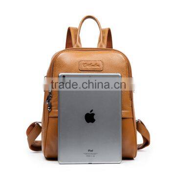 Leather Day Backpack Bag School Bag Girls Laptop Shoulders Bag photo-6