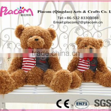 2016 New desgin Creative Cute Kid toys and Holiday gift Wholesale Customize Cheap plush toy Bear