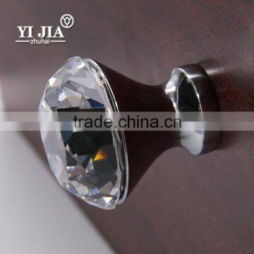 Shiny Diamond Furniture Accessories Cabinet Glass Handle Knob photo-6