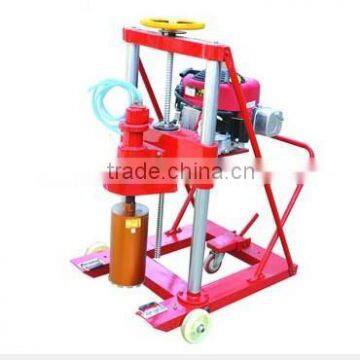 China drilling rig machine for engineering sampling and hole of fixed protective rail