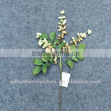 Artificial Green Mixed Berry Foliage Picks,artificial berry picks