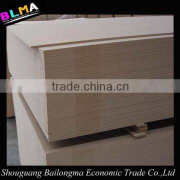 15mm E1 grade veneer mdf