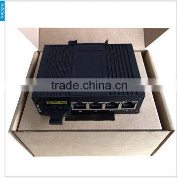 Super Stability 1x100M FX and 4x10/100MBase TX Port Industrial Grade Media Converter I305A photo-5