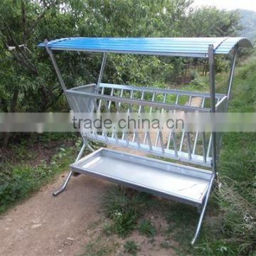 cheap galvanized livestock cattle horse goat hay feeder for sale