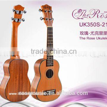 21 " China factory hot sale high quality top solid ukulele (350S-21)