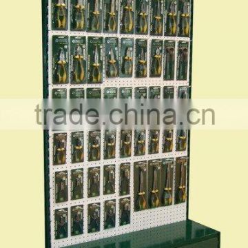 Durable metal power tools display racks