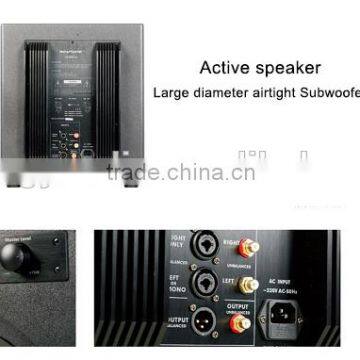 1000 w Class D 12 Inch Long Stroke Speaker Unit Closed Active Professional Senior Cinema Home Theater Subwoofer Speaker Box photo-3