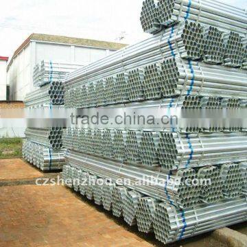 ASTM A53 SCH80 hot dipped galvanized steel pipe