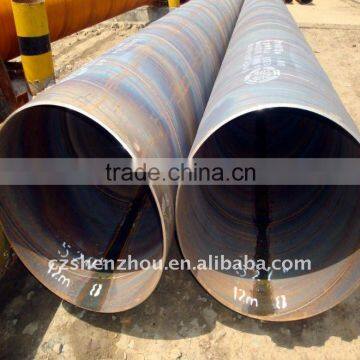 Basalt lined steel pipe