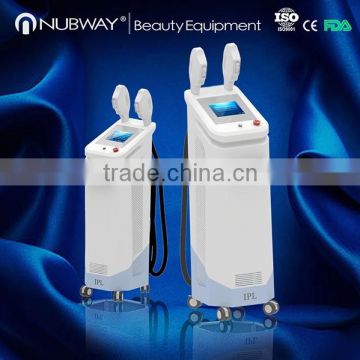 nubway Professional fast opt high performance e-light ipl shr hair removal machine for skin rejuvenation