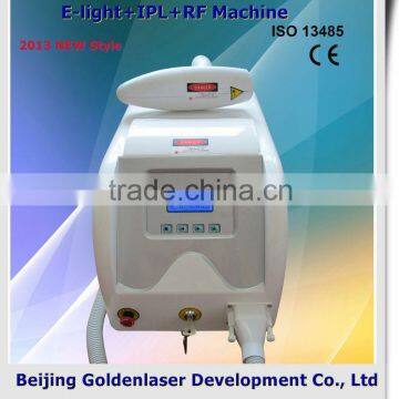 2013 New design E-light+IPL+RF machine tattooing Beauty machine cosmetology mannequins