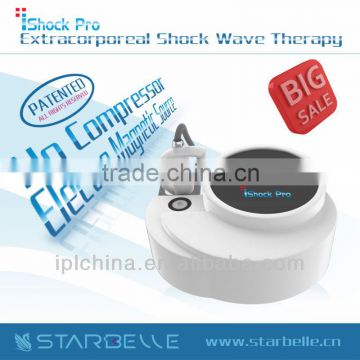 Frequency 1-10Hz, Maxpower 180mJ beauty shock wave therapy machine iShock Pro