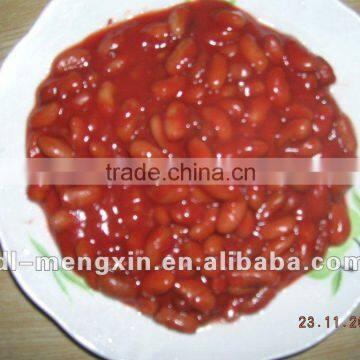 Canned Dark Red Kidney Beans in tomato paste