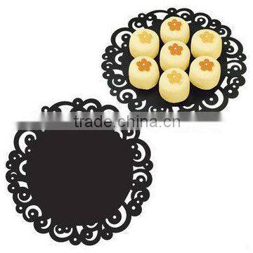 2016 Hot Selling Black Paper Doilies