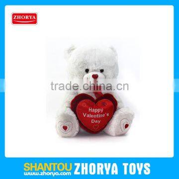 Zhorya Hot Sell White bear kids gift Animal Plush Toys