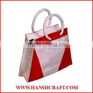 Jute shopping bag