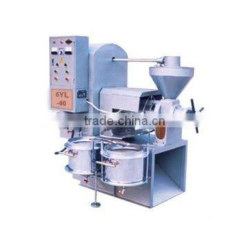 Professional design Screw Oil Presser with raw materials and cooked materials