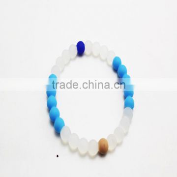 Custom Silicone Tie Dye Fortune Bracelets