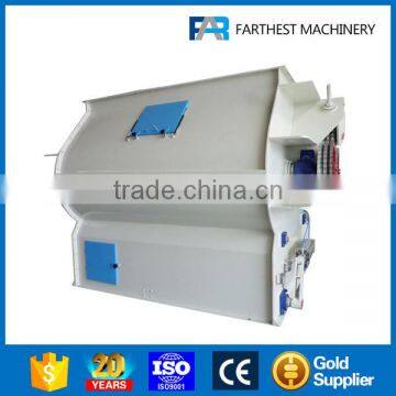 Poultry Chicken Feed Blender Mixer Equipment With Double Shaft photo-3