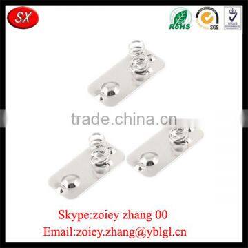 China Manufacturer Stainless Steel Stamping Battery Contact Plate photo-5
