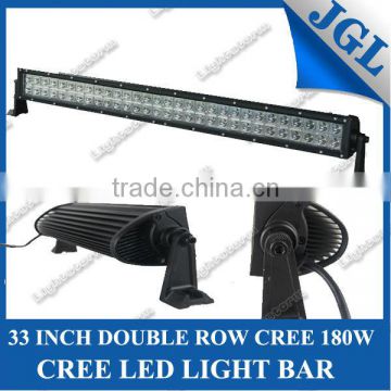 180W 13500lm 6000K 60-LEDs White Work Light Bar 30' + 60' Combo Off-Road Lamp Daytime Running Light