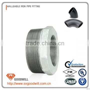 Malleable Iron Pipe Fittings GI bushing