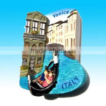 3D Souvenir Pisa Italy Resin Fridge Magnet photo-3