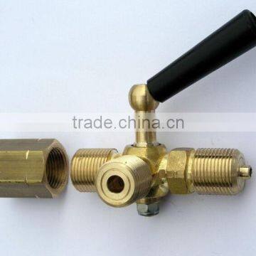 3-way gauge cock, three way pressure gauge cocks