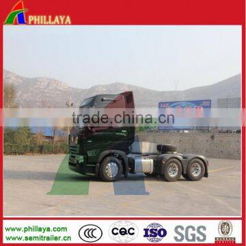 Heavy Duty 6X4 420 hp Sinotruk Howo a7 Tractor Truck photo-2