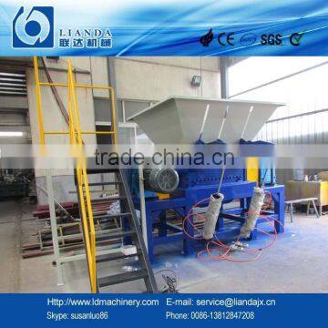 Double shaft shredder