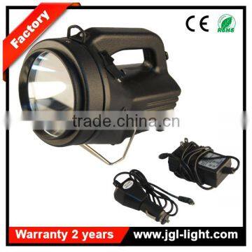 Factory outlet rechargable powerful searchlight battery operated 35W HID three type of bulbs HID HAL LED marine searchlight