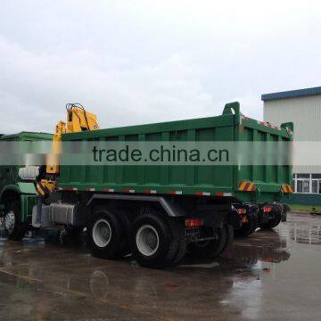 Sinotruk Cargo Truck With Crane Brand HOWO 6*4 Loading 30T photo-4