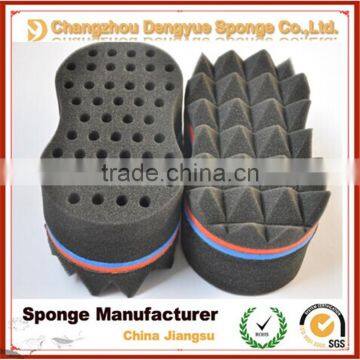 Hair brush sponge for twists with factory price Popular in Hair Salon in USA for Black Men