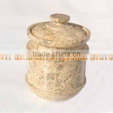 UNIQUE MARBLE CANDY JARS POTS HANDICRAFTS photo-2