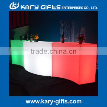 New hot sales Illuminated Lighting Bar Table led buffet table