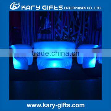 Wholesale Flashing Led Sofa, Light Purple Led Sofa, Modern Led Sofa photo-2