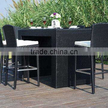 Outdoor Bar Table, Rattan Bar Table, Garden Bar Table and Chair photo-3