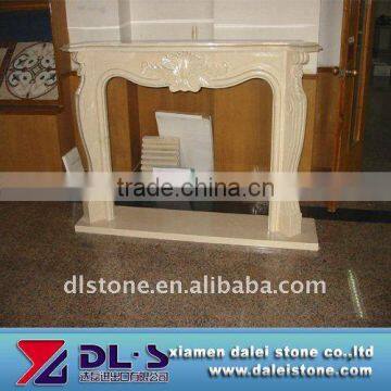 Decorating corner fireplace mantel